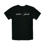 ZERO FUCKS SMALL PRINT TEE