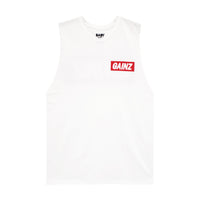 GAINZ BOYS MUSCLE TEE SMALL PRINTS