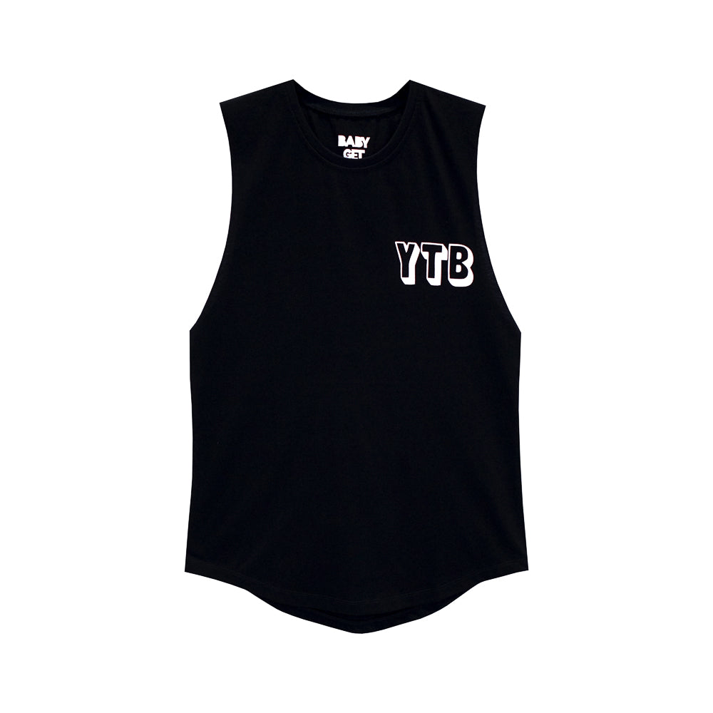 YEAH THE BOYS GIRLS MUSCLE TEE SMALL PRINTS